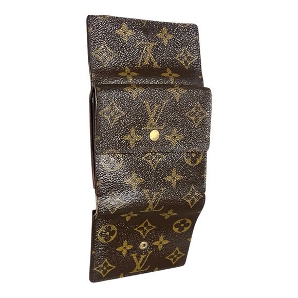 Louis Vuitton Authentic Vintage brown and Gold Monogram Tri-fold Wallet - Picture 9 of 17